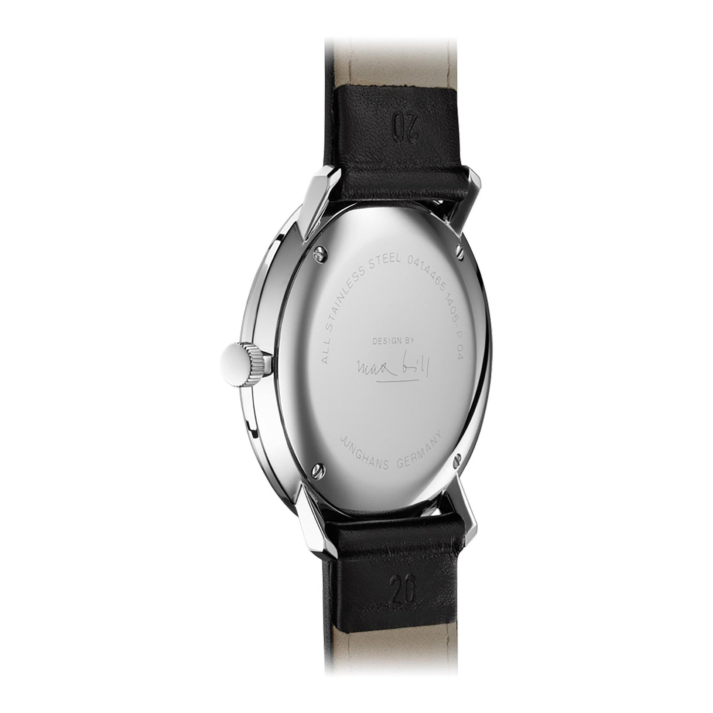 max bill Quarz, Edelstahl • Quarz von Junghans (41/4817.02)