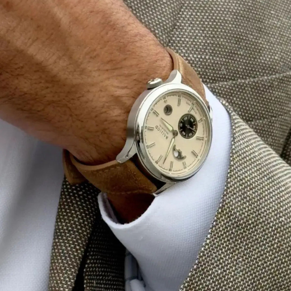 Chapter 8.5 Moonphase Beige (Nubuck)