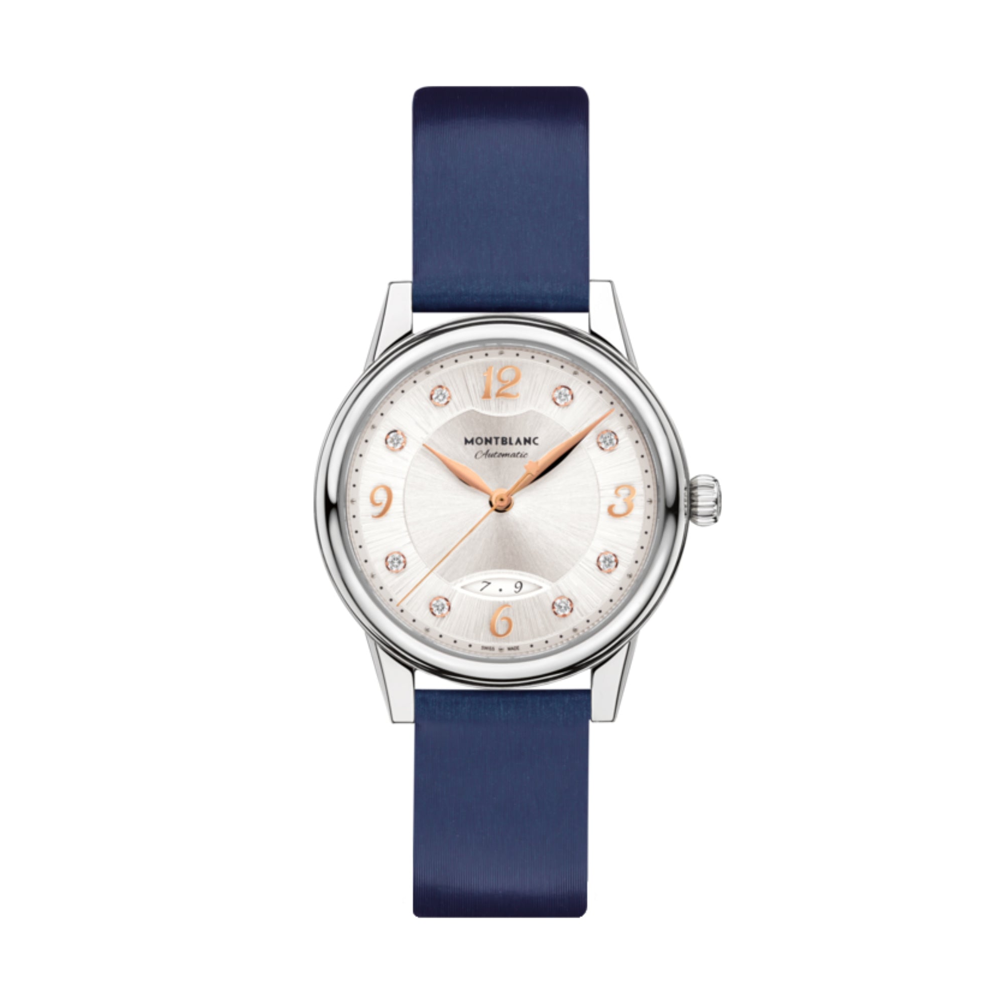 Bohème Automatic Date 30 mm, Edelstahl • Diamant von Montblanc (133305)