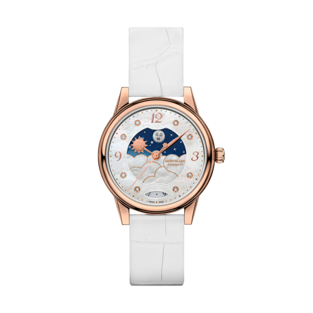 Bohème Day & Night 30 mm, Roségold • Diamant • Perlmutt von Montblanc (129773)