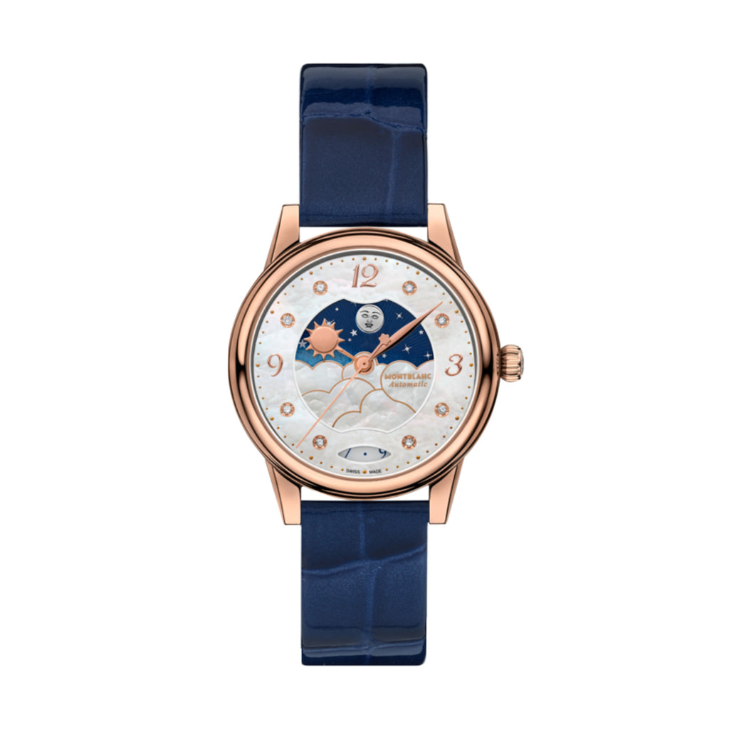 Bohème Day & Night 30 mm, Roségold • Diamant • Perlmutt von Montblanc (129773)