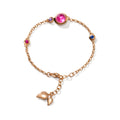 BOUTON Mini Chain Armband 'Wildberry' Small/Medium - B-BOU-c-WB-sm-rg