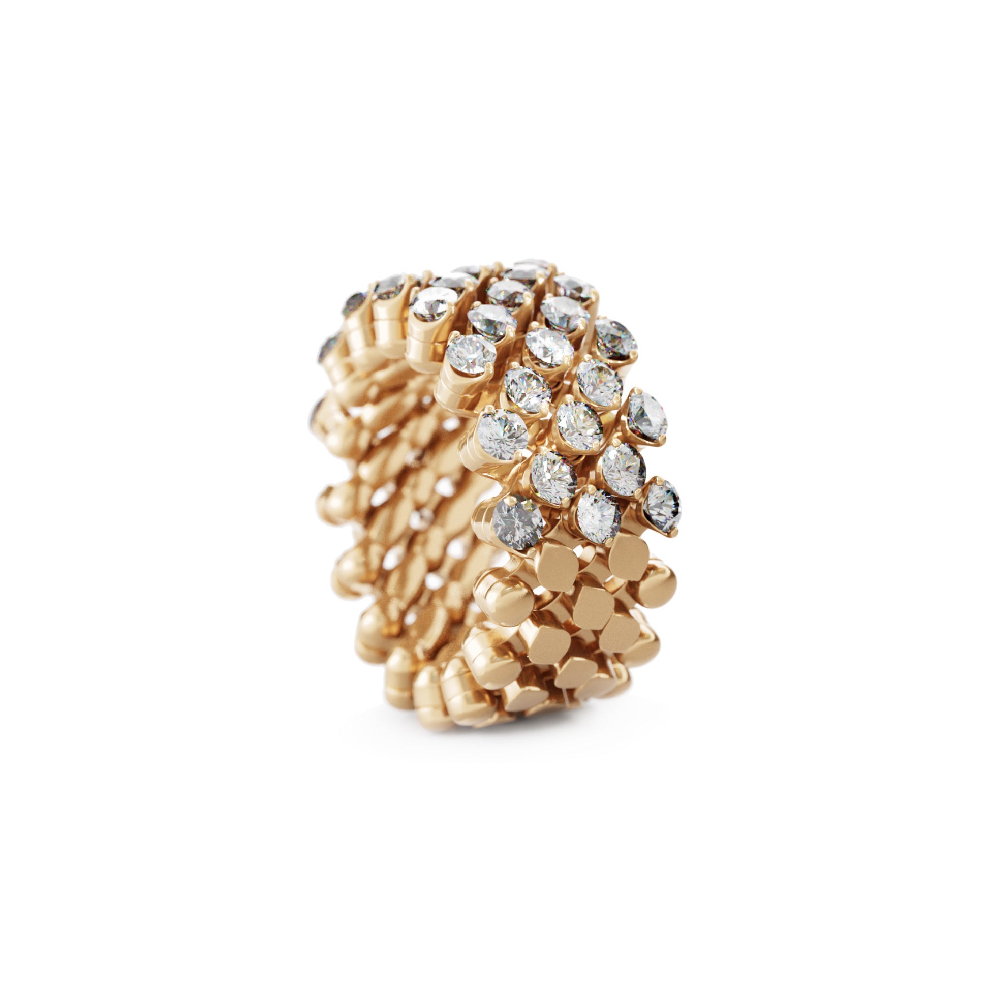 Brevetto Multi-Size Ring, Roségold • Diamant von Serafino Consoli (RMS 5H7 RG WD)