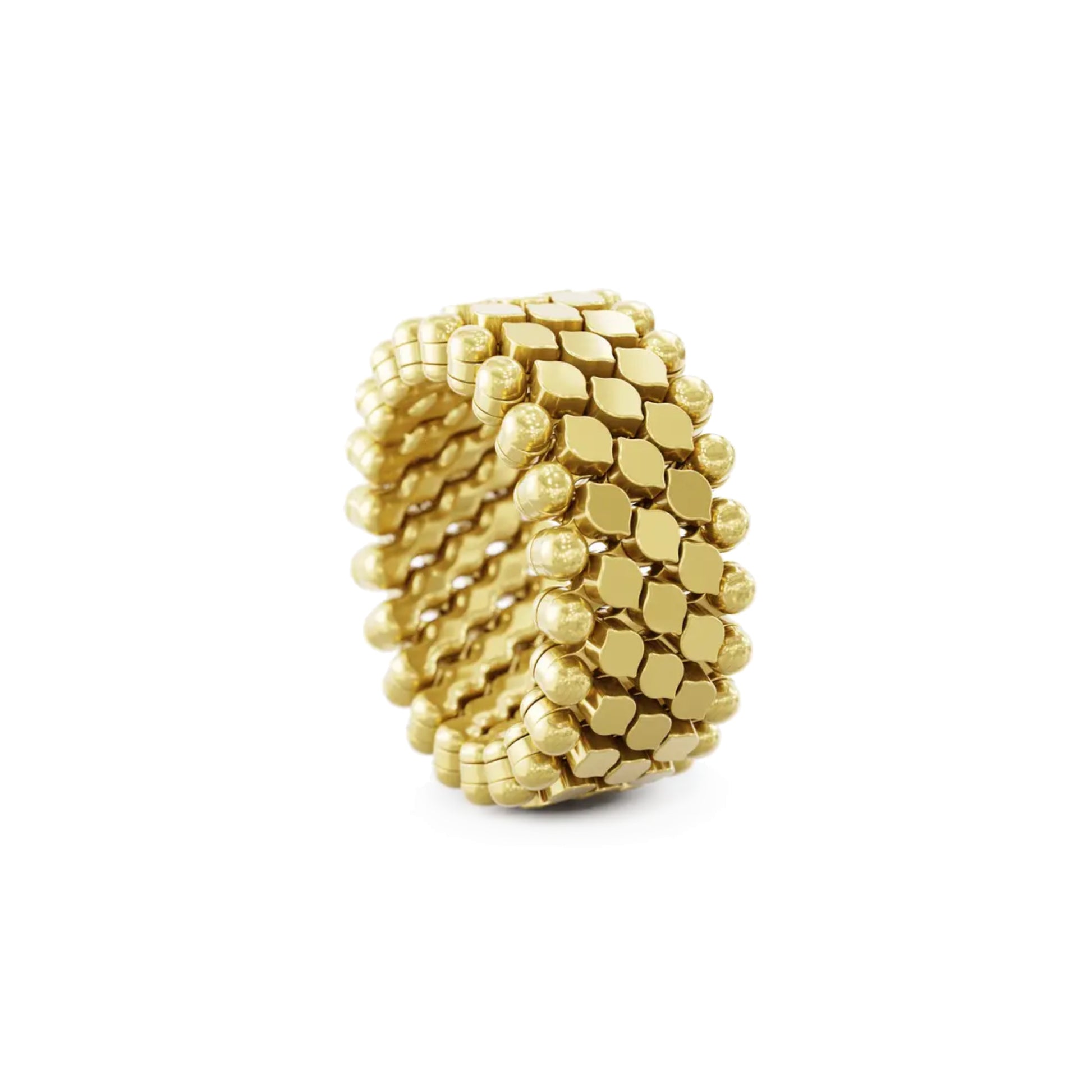 Brevetto Multi-Size Ring, Gelbgold von Serafino Consoli (RMS 5N2 YG)