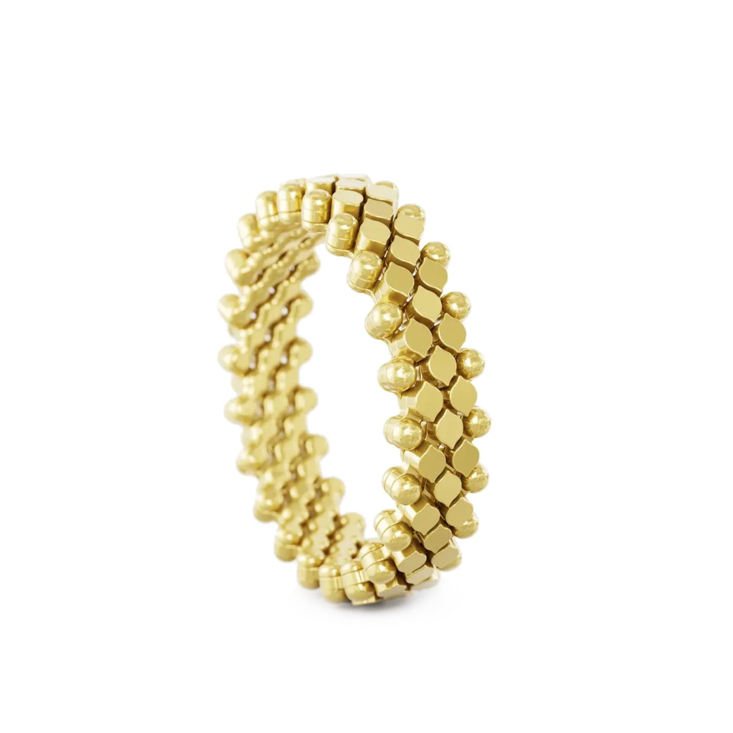 Brevetto Multi-Size Ring, Gelbgold von Serafino Consoli (RMS 5N2 YG)