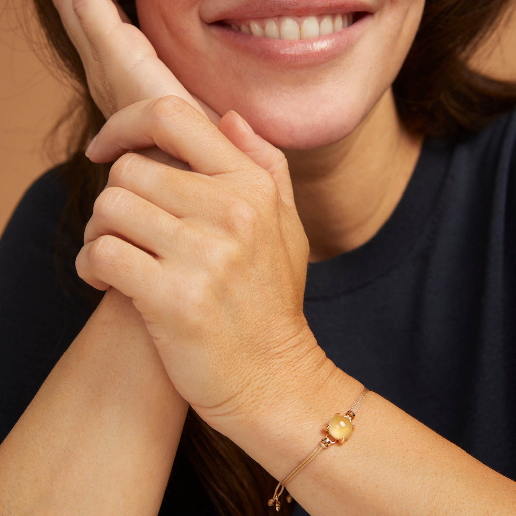 Bron Catch Armband (8AR3968CIC) aus Roségold mit Citrin