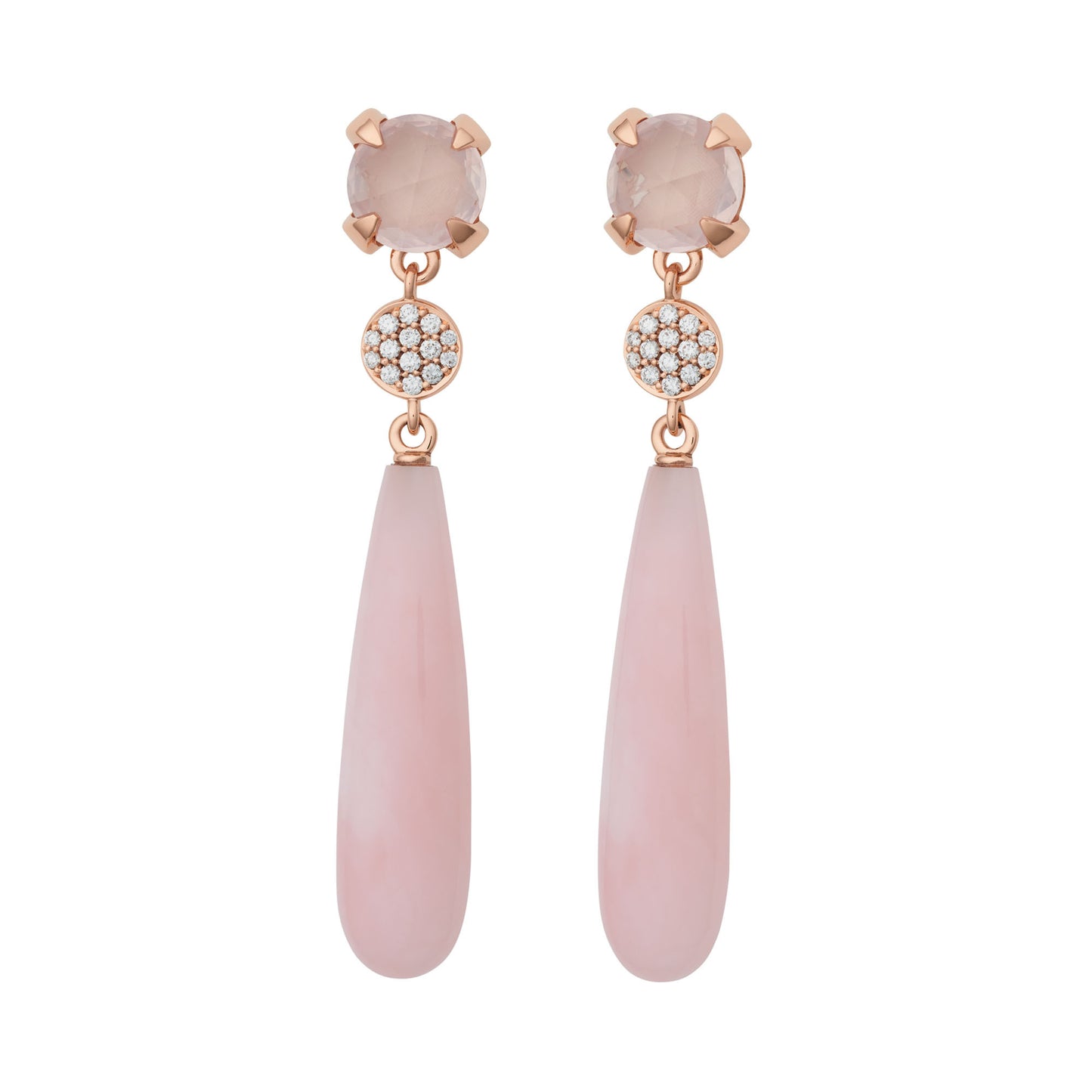 Catch Ohrhänger, Roségold • Edelsteine von Bron (8OR4858RQBBRORD)