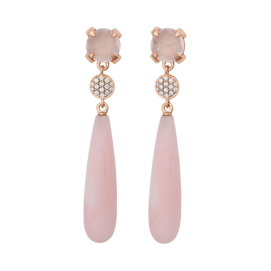 Catch Ohrhänger, Roségold • Edelsteine von Bron (8OR4858RQBBRORD)