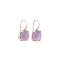 Bron Catch Ohrringe (8OR4786AMC) aus Roségold mit Amethyst
