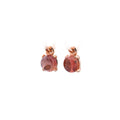 Bron Catch Ohrschmuck (4OR4799RTC) aus Roségold mit Turmalin