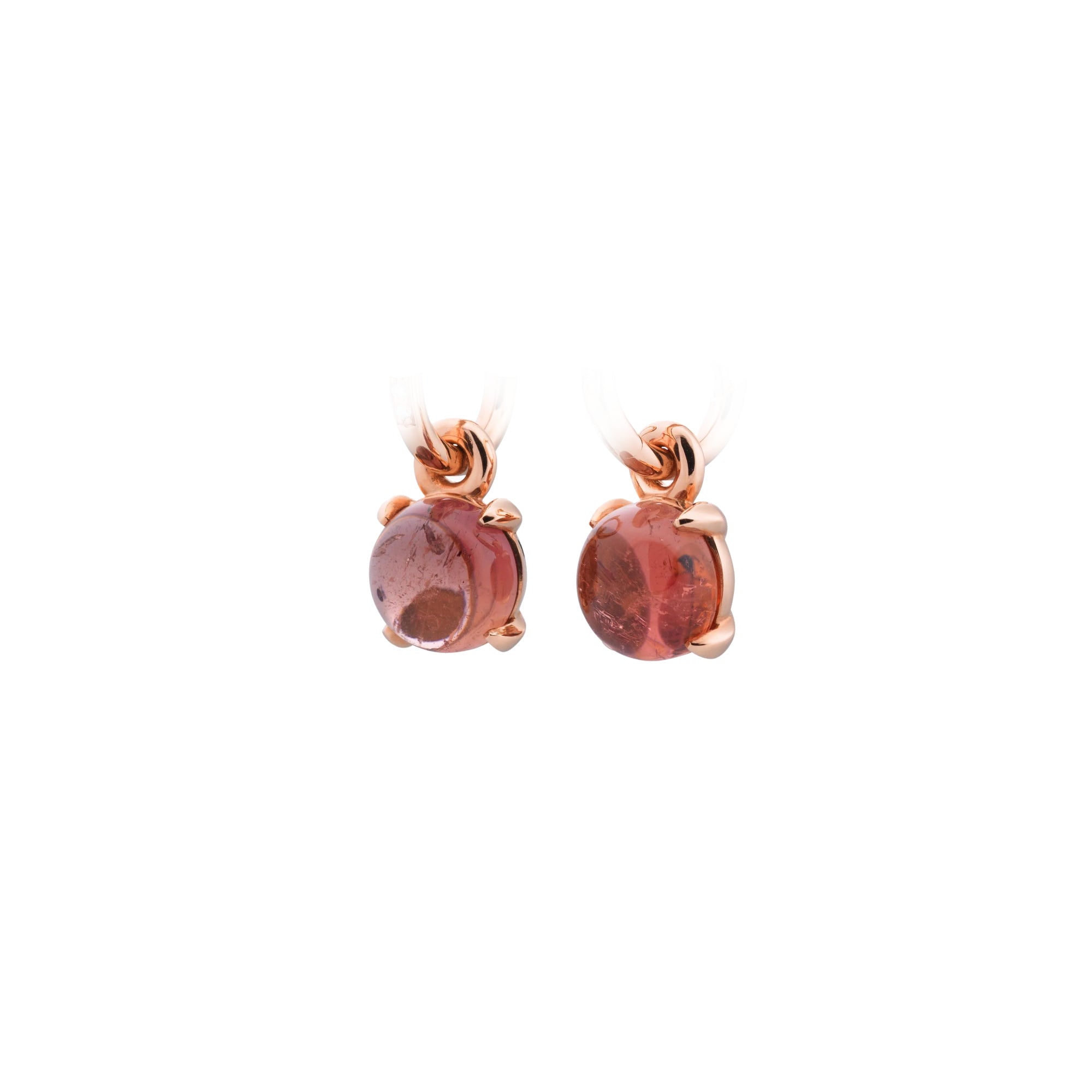 Bron Catch Ohrschmuck (4OR4799RTC) aus Roségold mit Turmalin