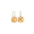 Bron Catch Ohrringe (8OR4786CIR) aus Roségold mit Citrin