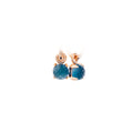 Bron Catch Ohrschmuck (8OR4798TLS) aus Roségold mit Topas