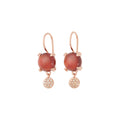Bron Catch Ohrschmuck (8OR4892HECCBR) aus Roségold mit Diamant