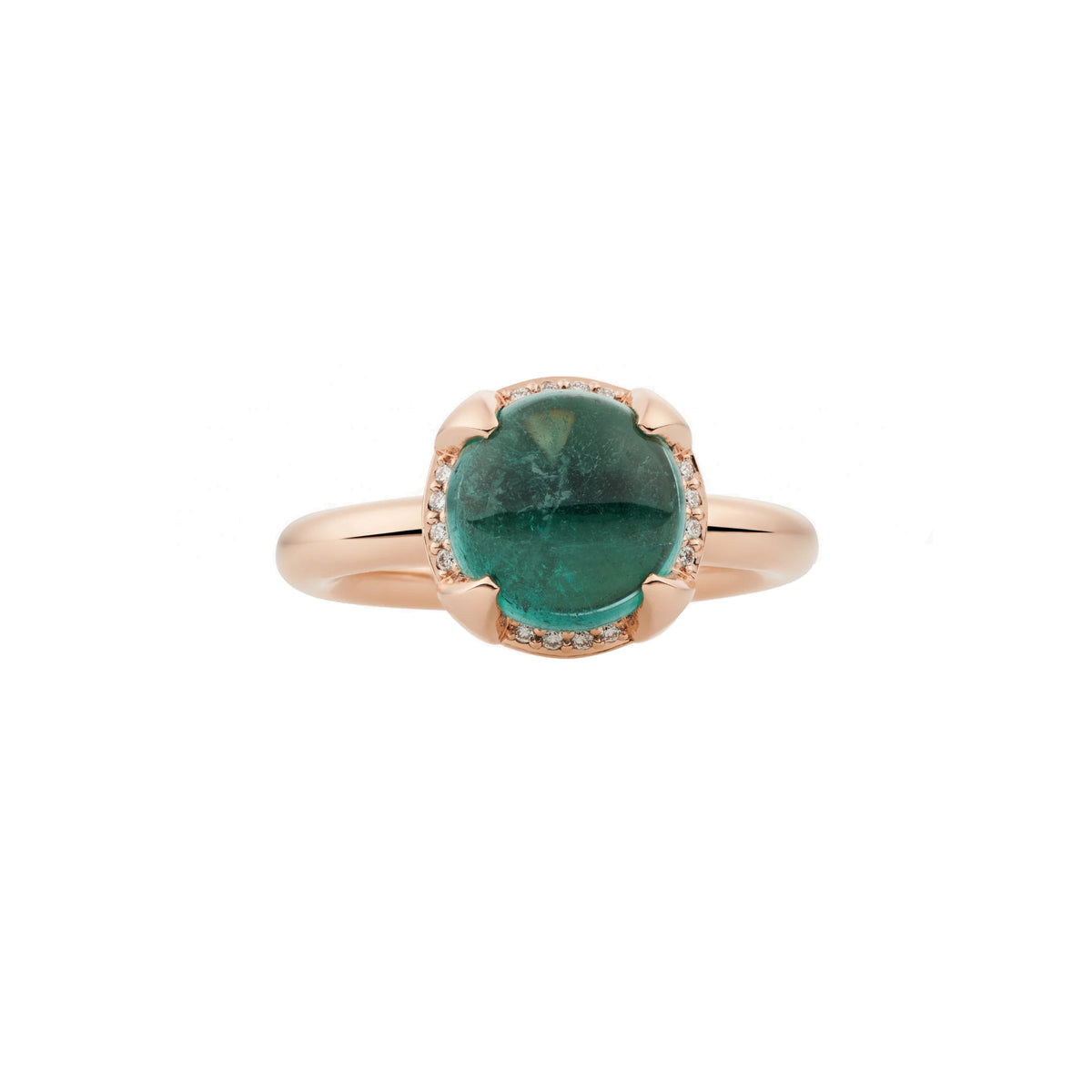 Bron Catch Ring (4RR4881ITCBR) aus Roségold mit Diamant