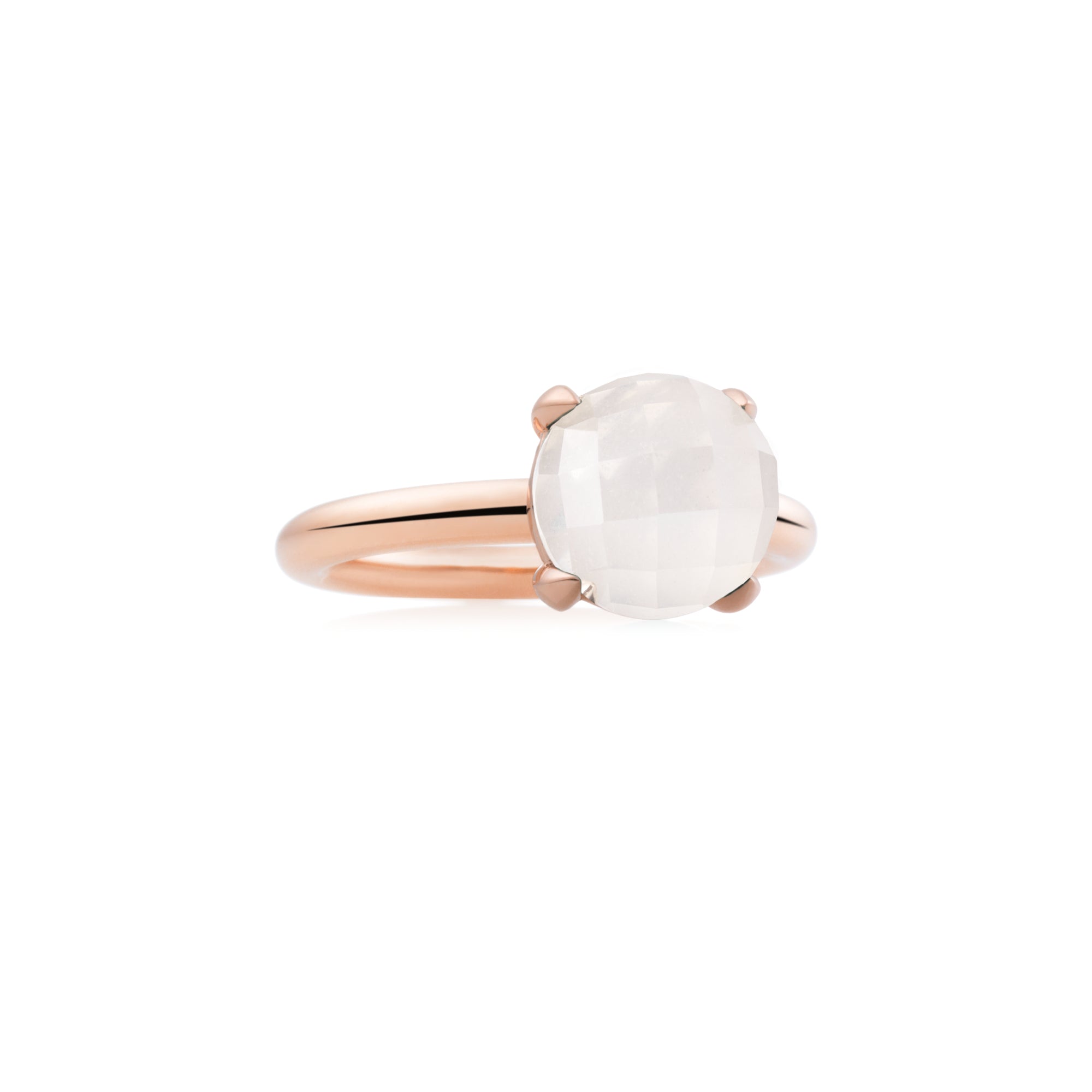 Bron Catch Ring (8RR4782MWS) aus Roségold mit Mondstein