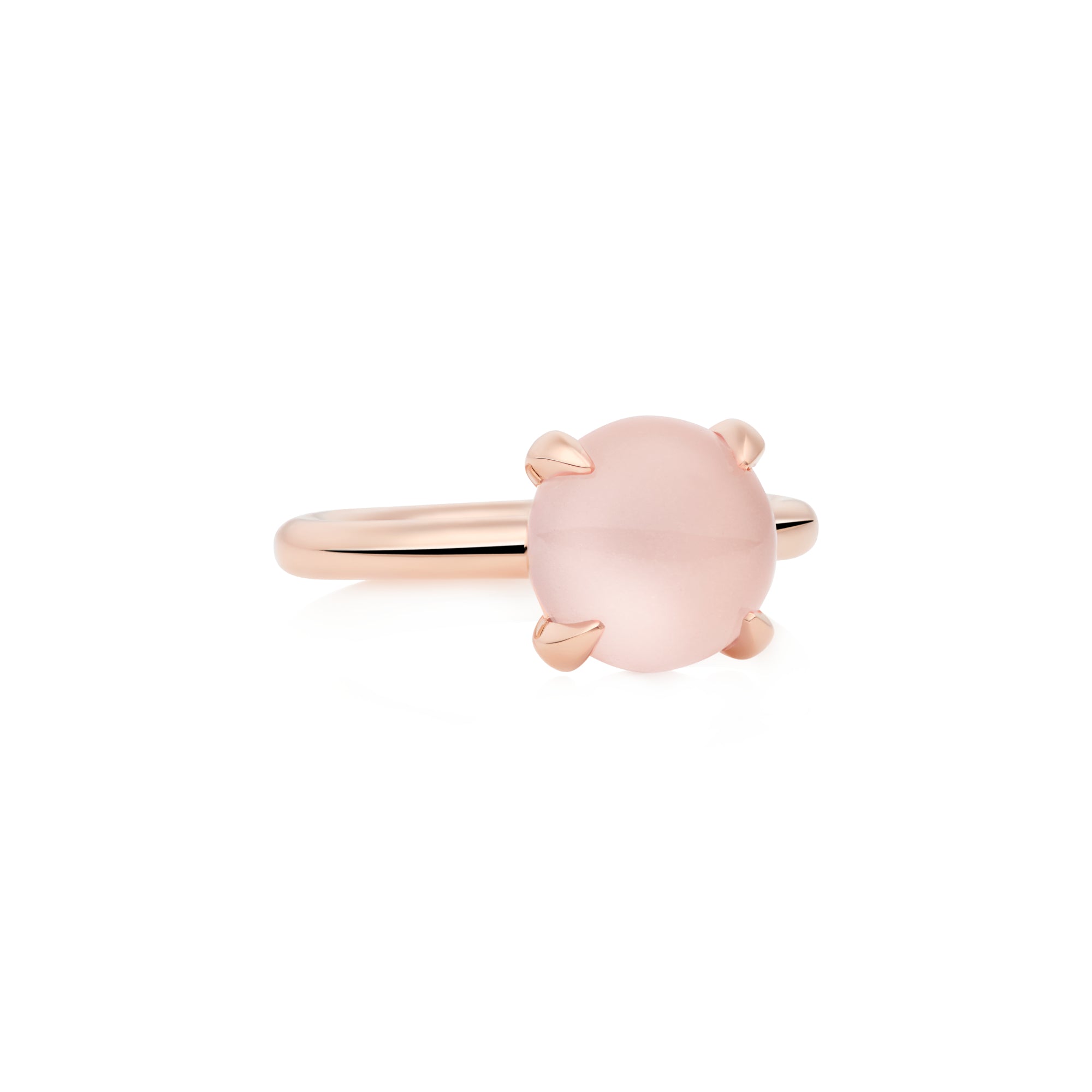 Bron Catch Ring (8RR4782RQC) aus Roségold mit Rosenquarz