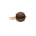 Bron Catch Ring (8RR4783BSB) aus Roségold mit Saphir