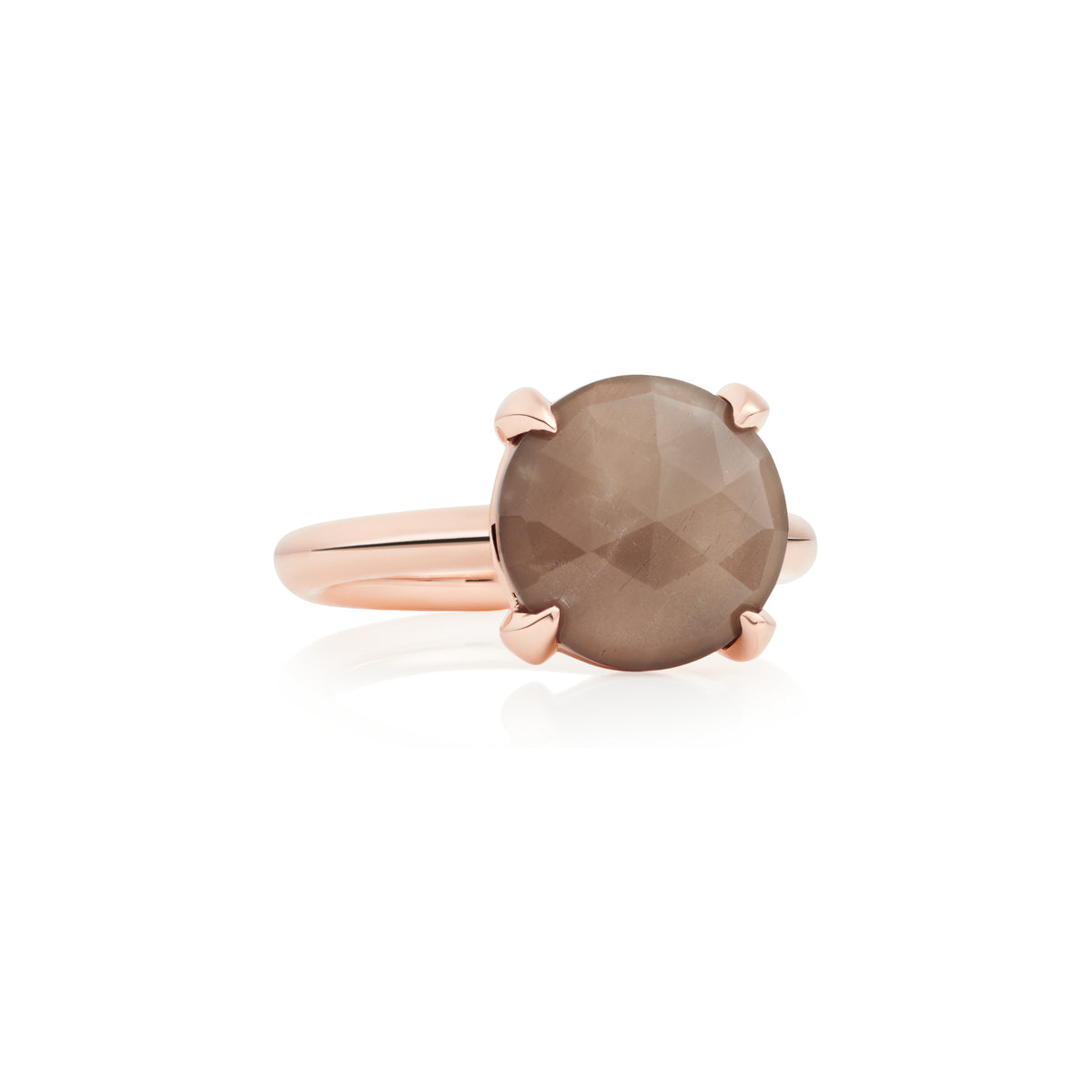 Bron Catch Ring (8RR4783MGB) aus Roségold mit Mondstein