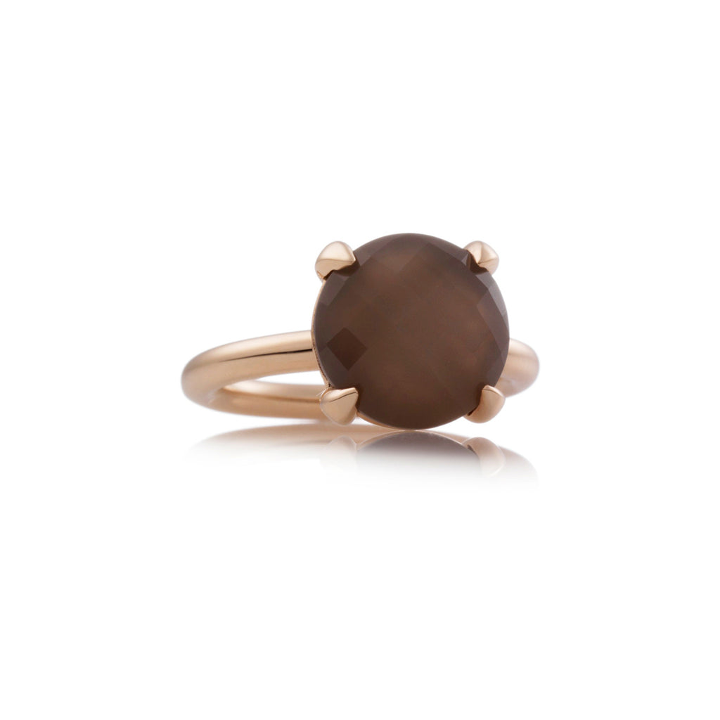 Bron Catch Ring (8RR4783MSS) aus Roségold mit Mondstein