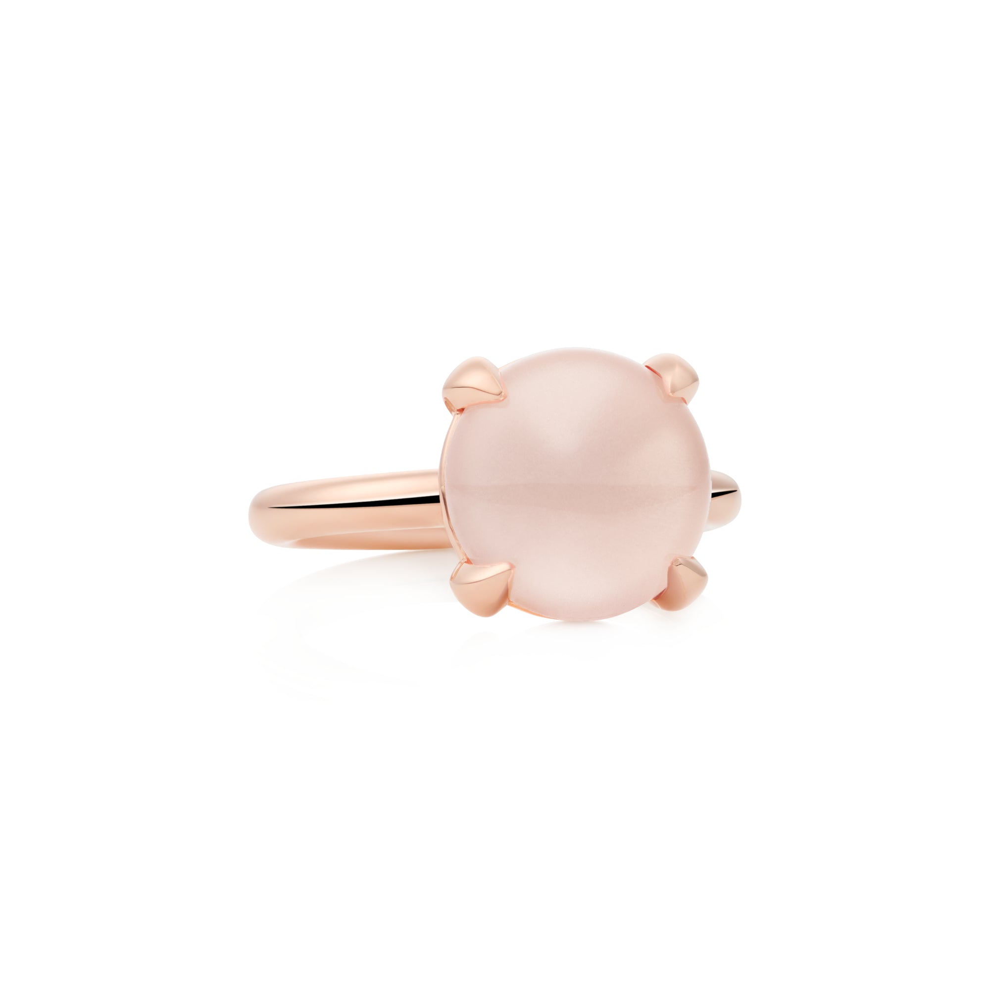 Bron Catch Ring (8RR4783RQC) aus Roségold mit Rosenquarz