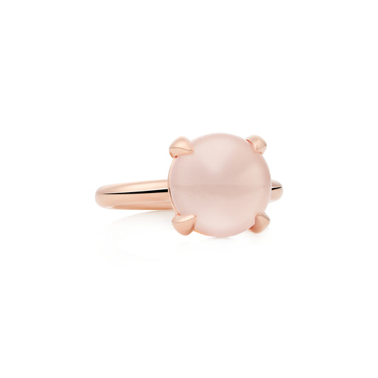Catch Ring, Roségold • Rosenquarz von Bron (8RR4783RQC)