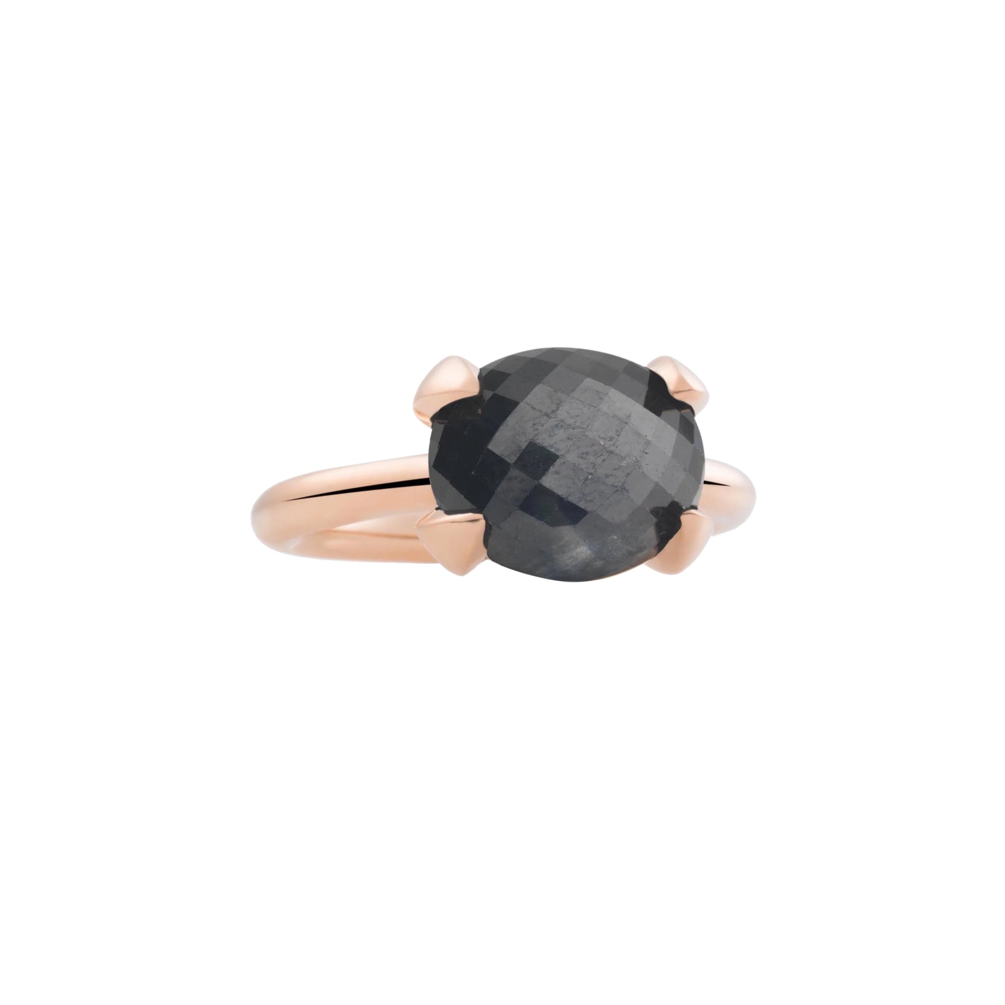 Bron Catch Ring (8RR4801ZKS) aus Roségold mit Saphir
