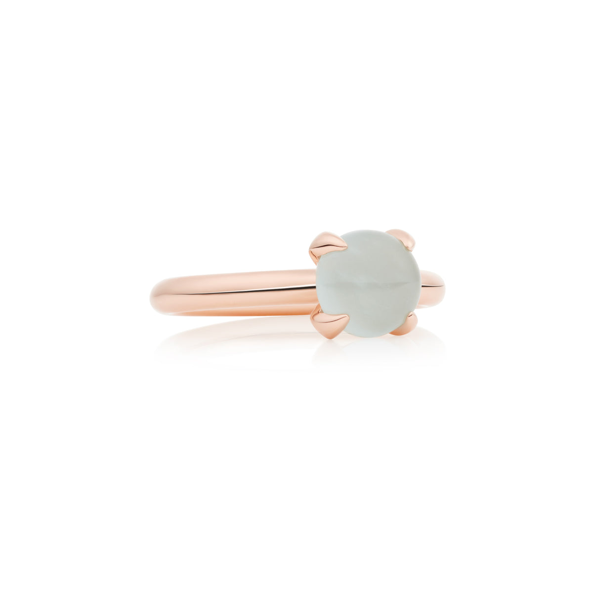 Bron Catch Ring (8RR4811AQC) aus Roségold mit Aquamarin