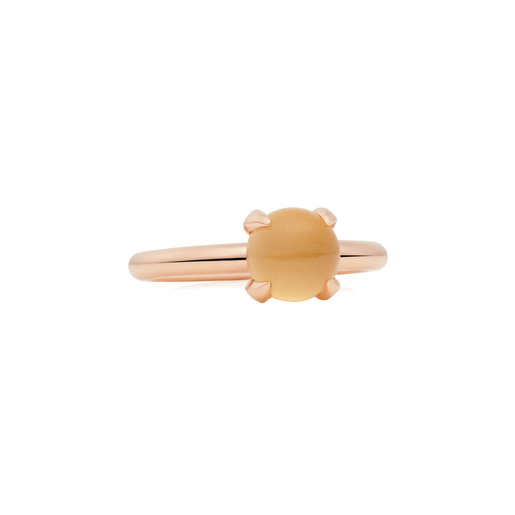 Bron Catch Ring (8RR4811CIC) aus Roségold mit Citrin