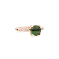 Bron Catch Ring (8RR4811GTCBR) aus Roségold mit Diamant und Turmalin