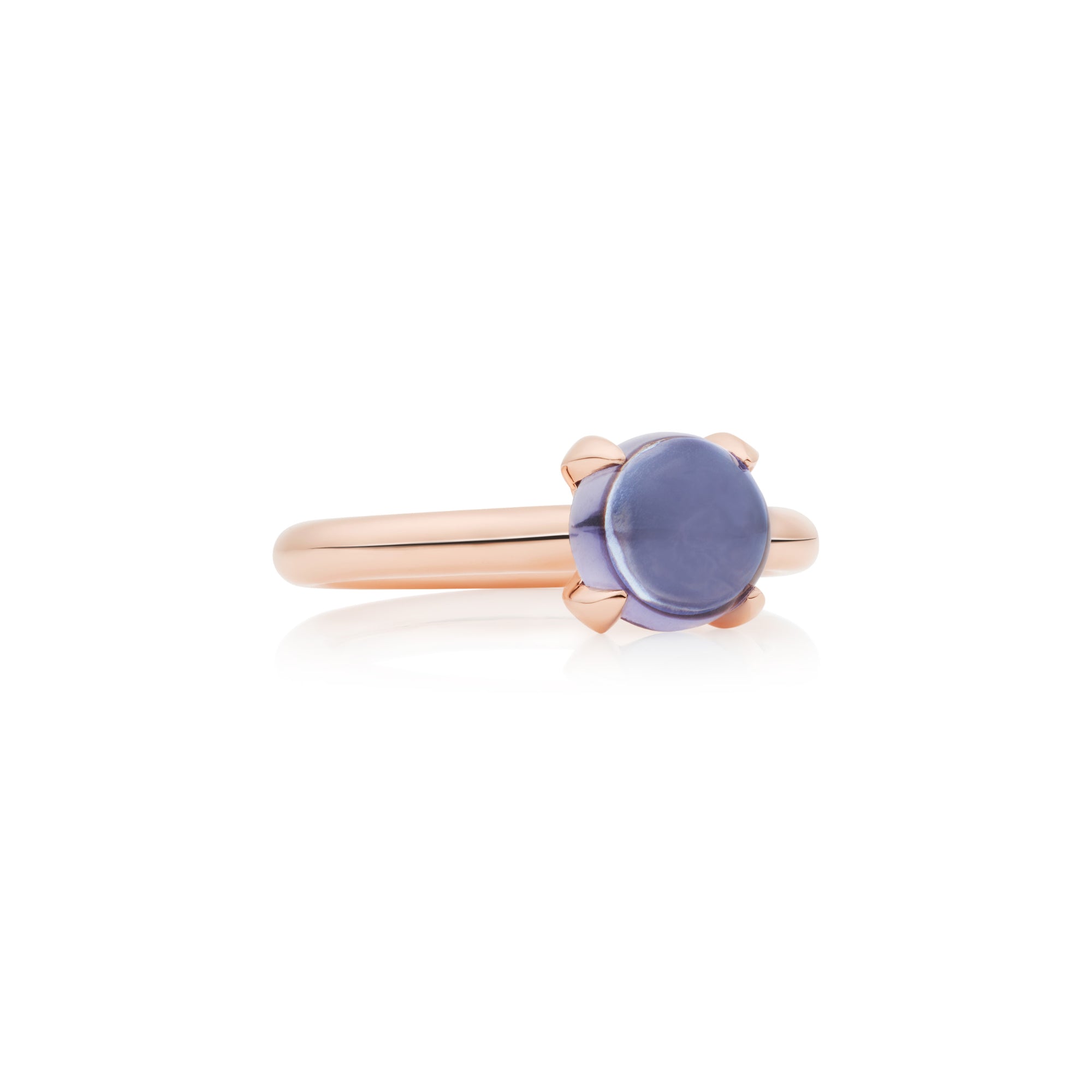 Bron Catch Ring (8RR4811IOC) aus Roségold mit Iolith