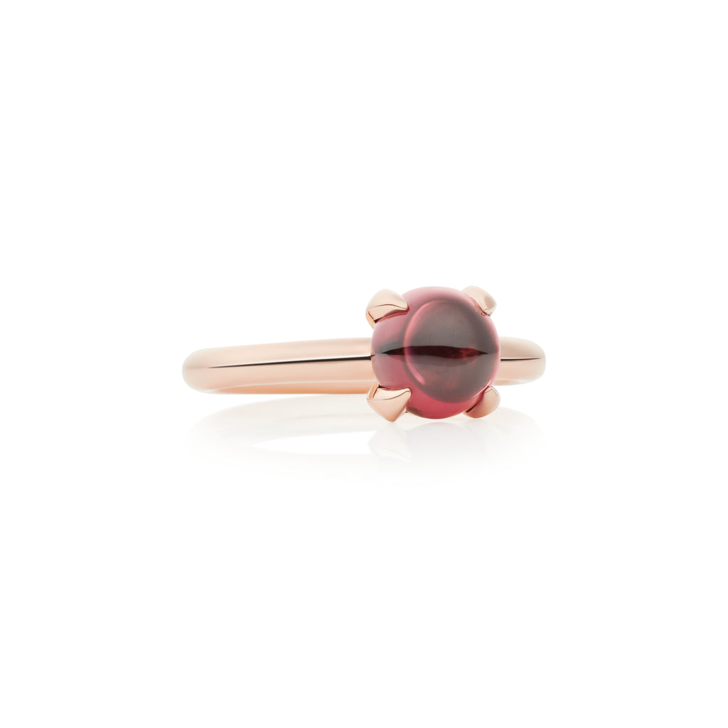 Bron Catch Ring (8RR4811RHC) aus Roségold mit Rhodolith