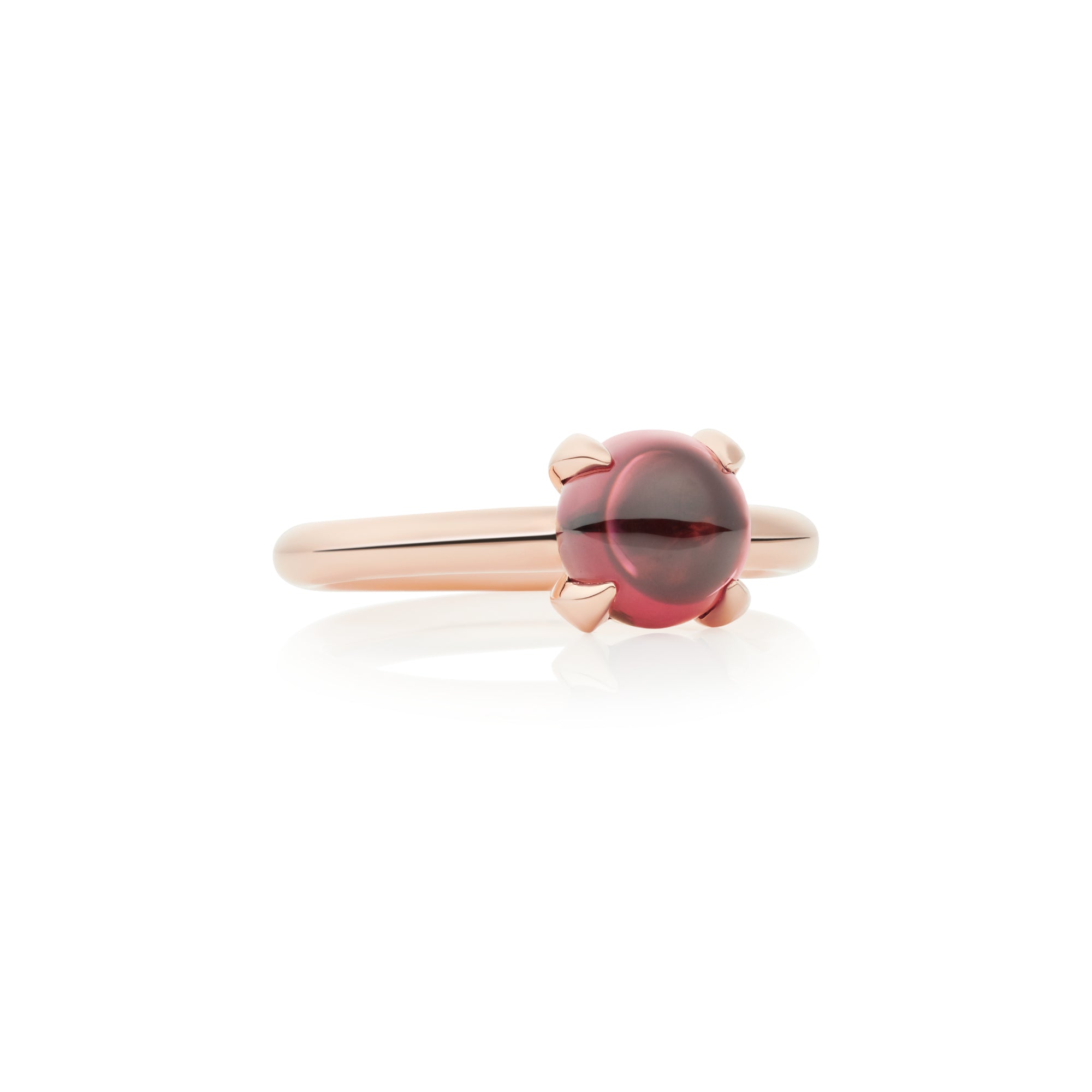 Bron Catch Ring (8RR4811RHC) aus Roségold mit Rhodolith