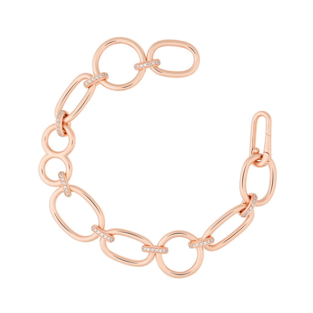Bron Classico Armband (8AR4046BR080) aus Roségold mit Diamant