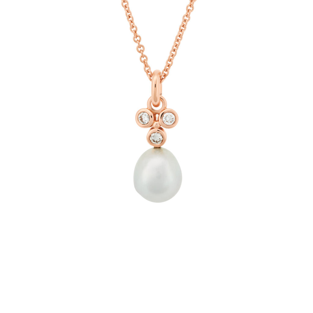 Bron Confetti Anhänger (8HR3440BRZZB12) aus Roségold mit Diamant