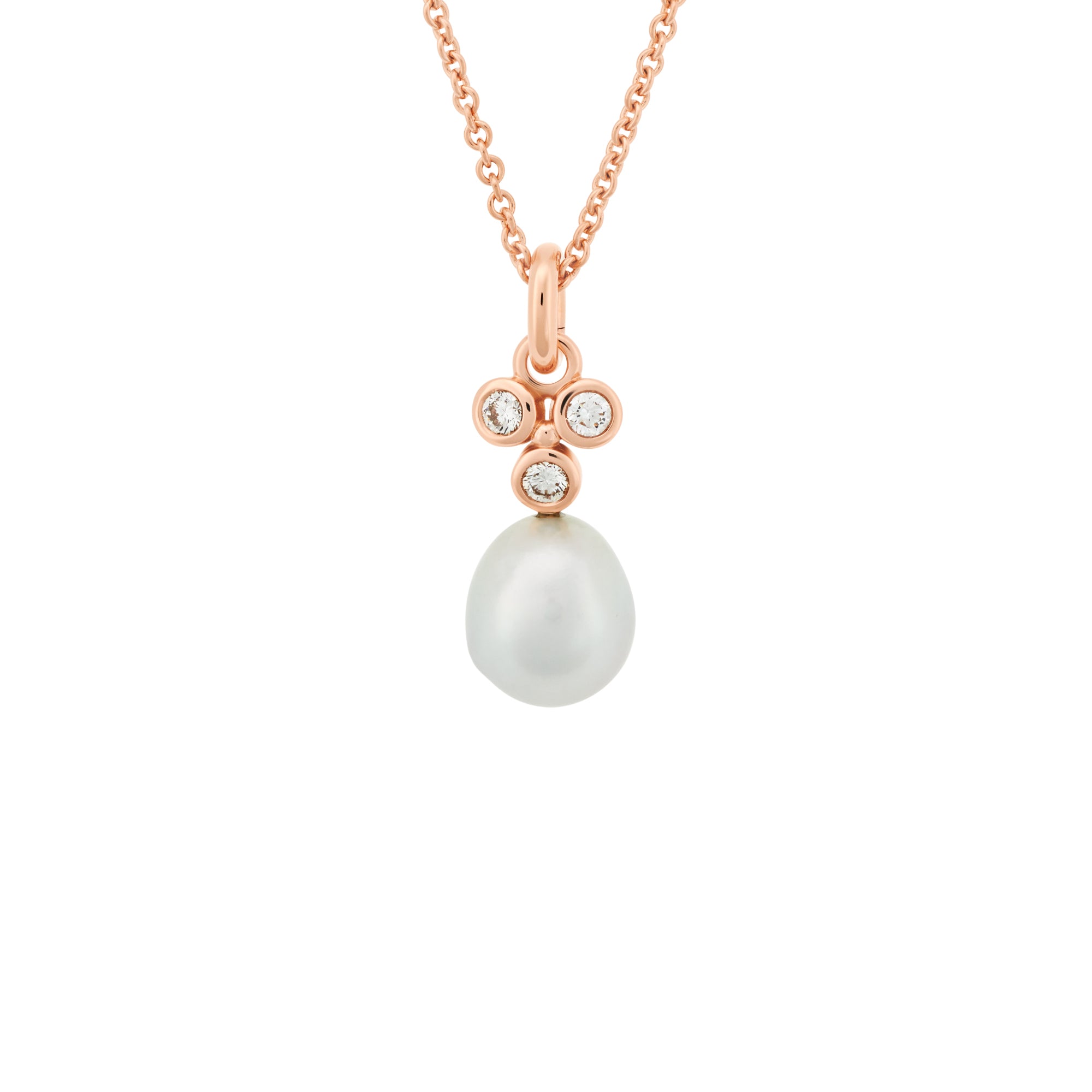Bron Confetti Anhänger (8HR3440BRZZB12) aus Roségold mit Diamant