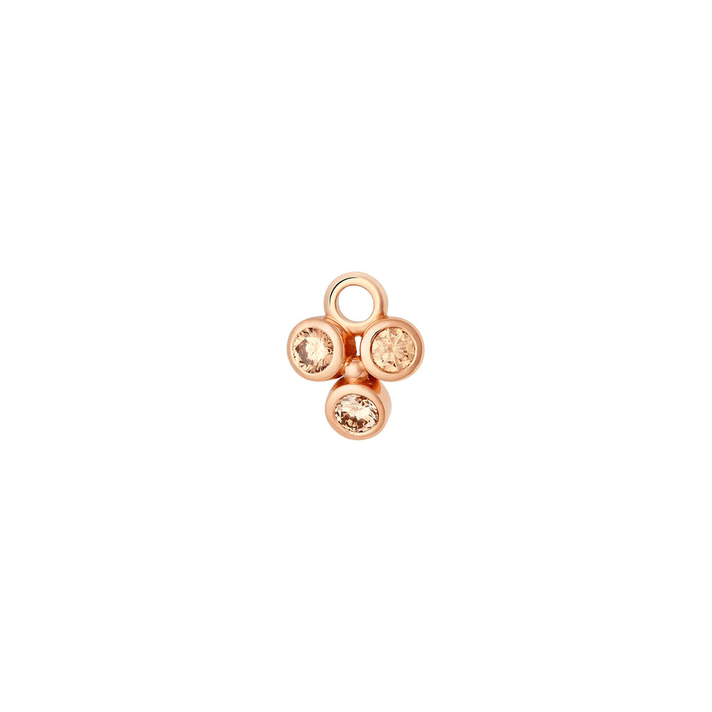 Bron Confetti Einhänger (8OR4870CBR) aus Roségold mit Diamant