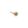 Bron Confetti Ohrstecker (8OR4877PK) aus Roségold mit Saphir