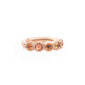 Bron Confetti Ring (8RR4866SAR2) aus Roségold mit Saphir