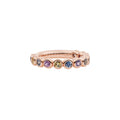 Bron Confetti Ring (8RR4872LIGHT) aus Roségold mit Saphir