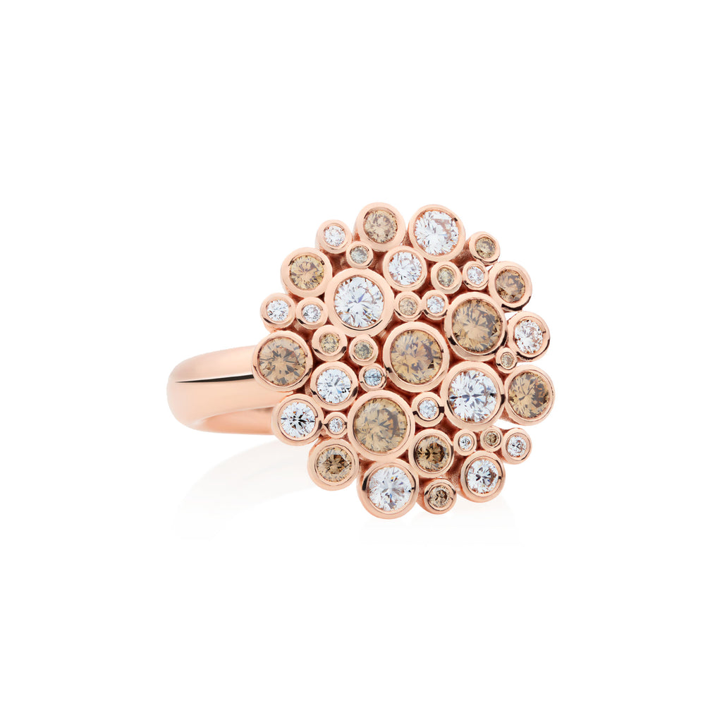 Bron Confetti Ring - 8RR4914BRX/1 (1) aus Roségold mit Diamant