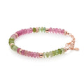 Bron Edelstein Armband (8AR4041MTBR) aus Roségold mit Diamant und Turmalin