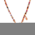 Bron Edelstein Halskette - 8CR4439SP3.0/70 (70) aus Roségold mit Spinell