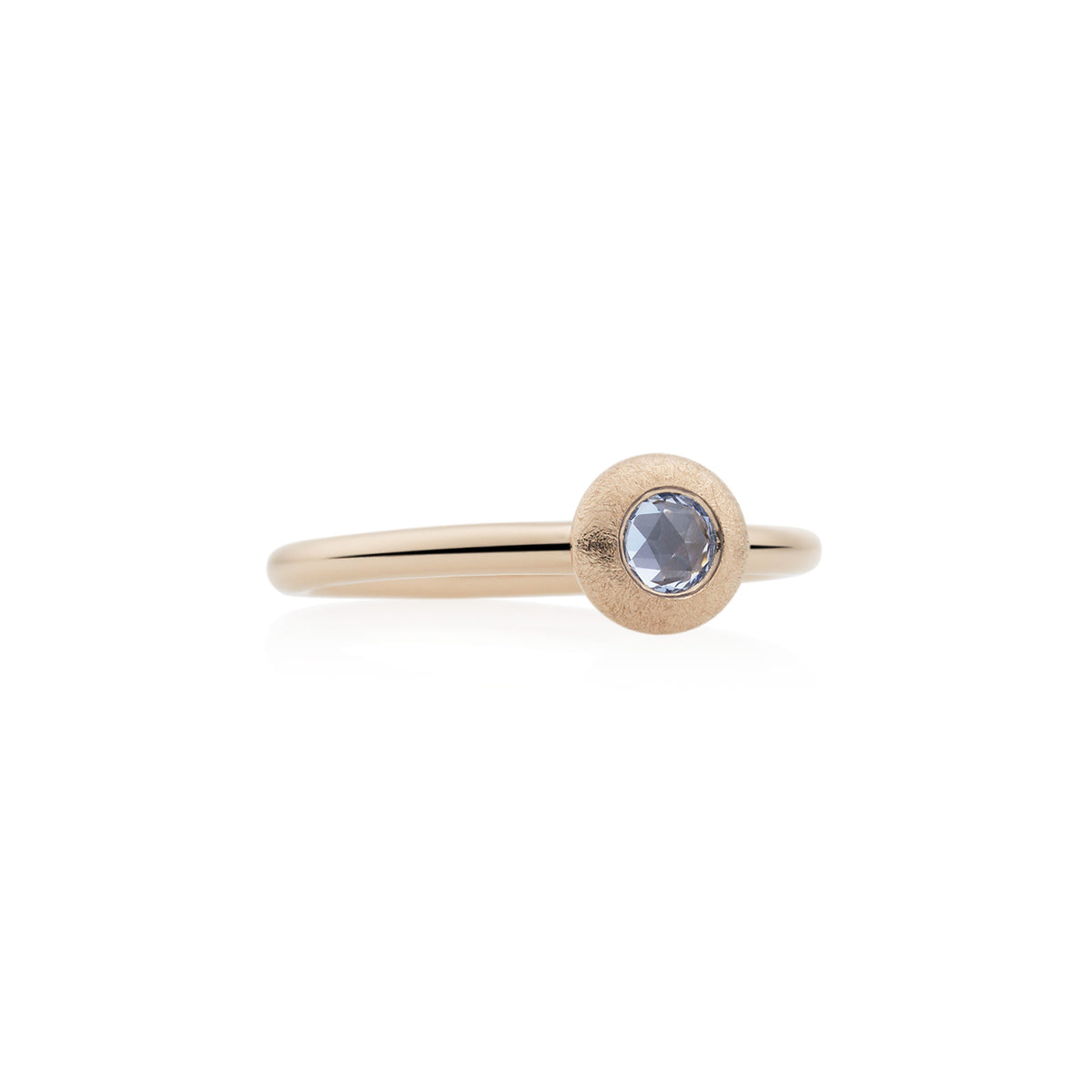 Bron Full Circle Ring (2RR4877SMR-B) aus Roségold mit Saphir