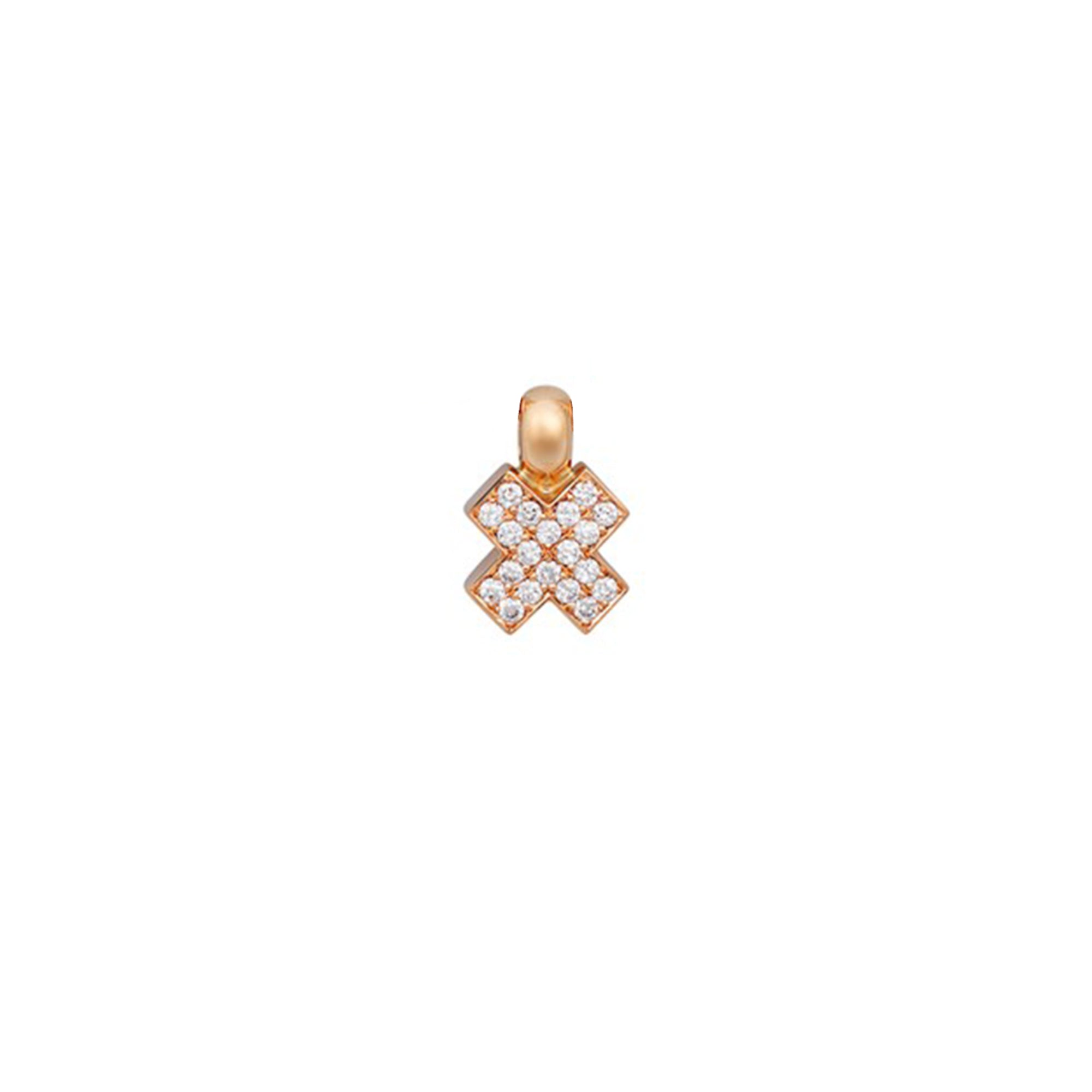 Bron Joy Anhänger (8HR3400BR) aus Roségold mit Diamant