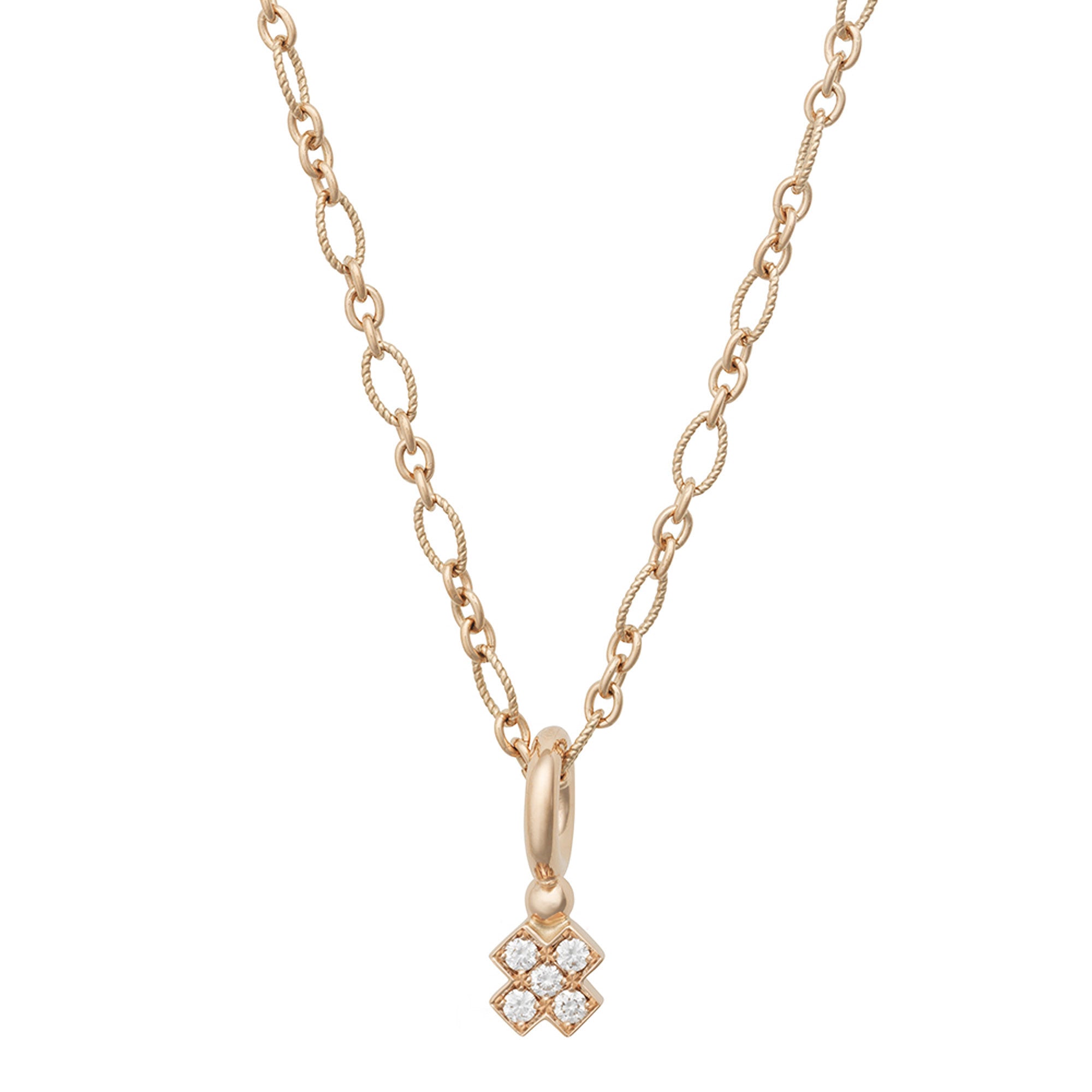 Bron Joy Anhänger (8HR3416BR) aus Roségold mit Diamant