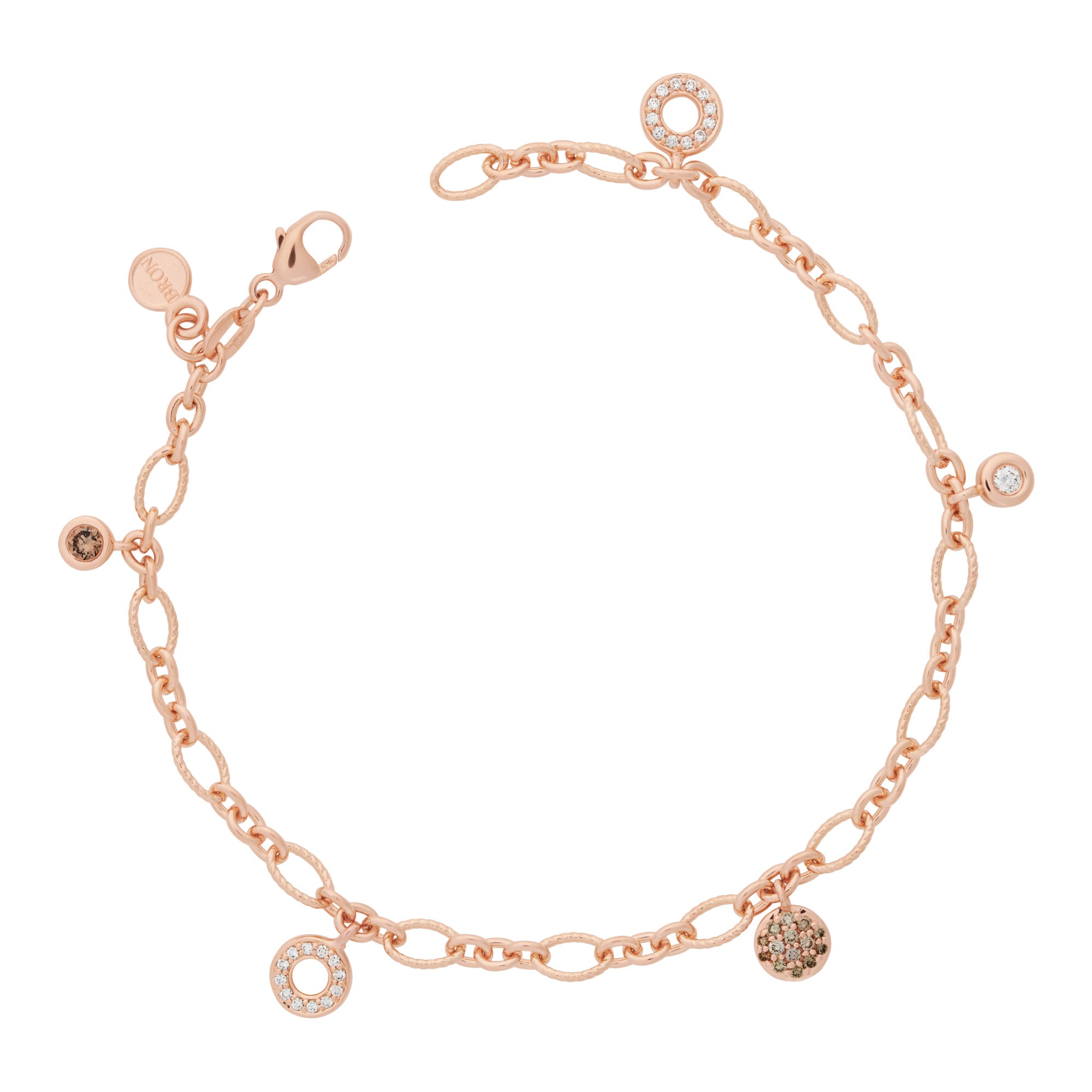 Bron Joy Armband (8AR4031BRX-1) aus Roségold mit Diamant