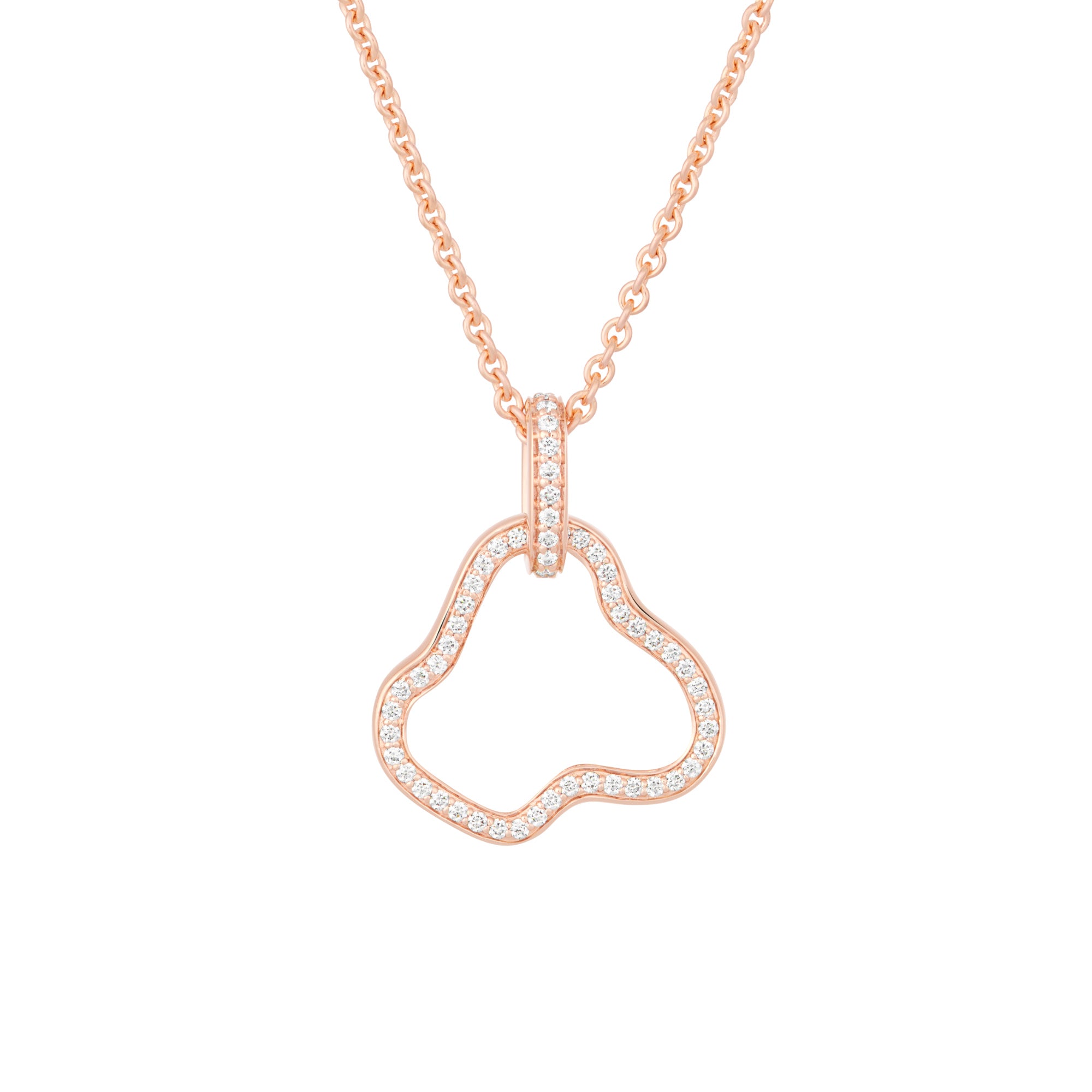 Bron Joy Cloud Anhänger (8HR3455BR) aus Roségold mit Diamant