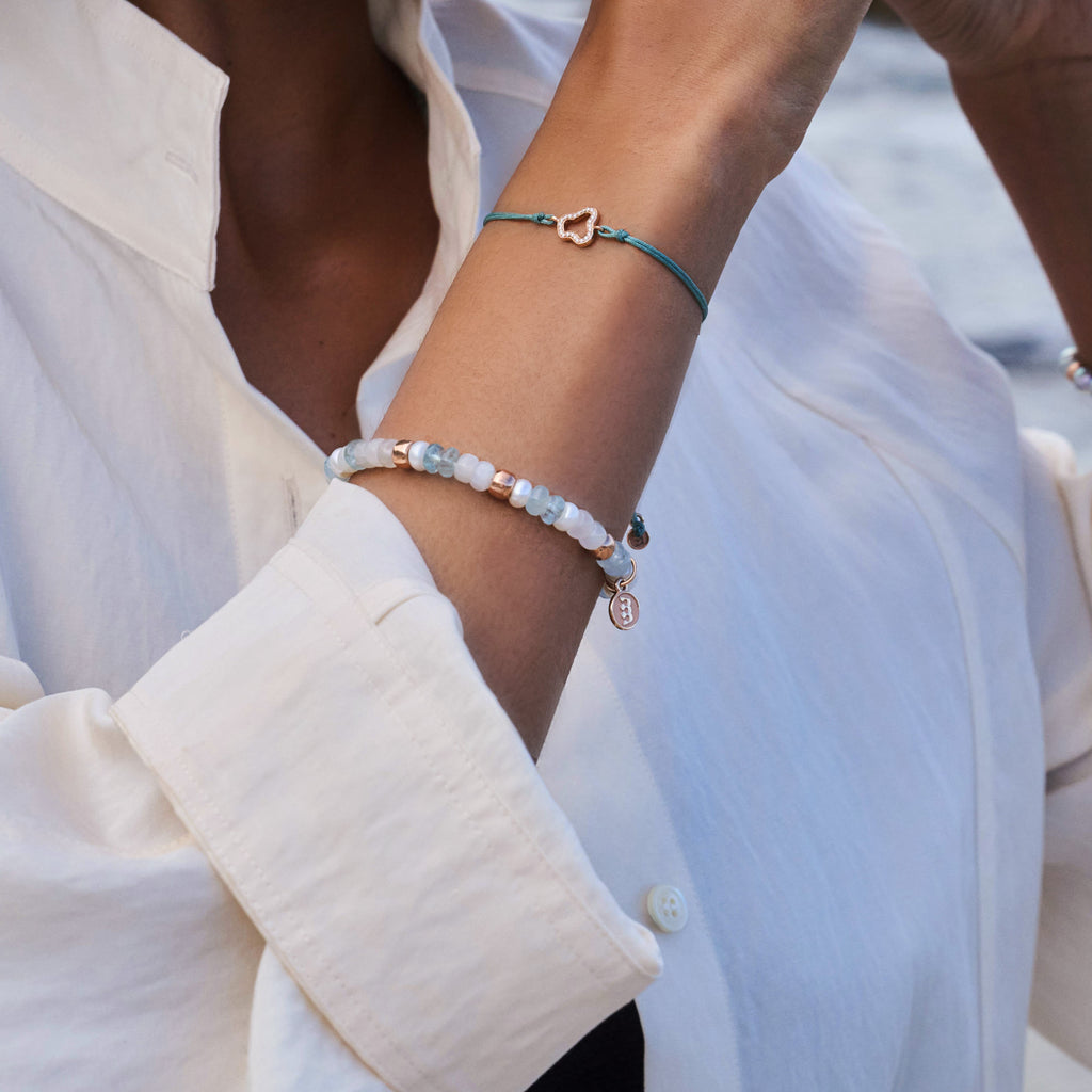 Bron Joy Cloud Armband (8AR4048BR) aus Roségold mit Diamant