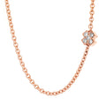 Bron Joy Halskette (8CR440145BR) aus Roségold mit Diamant